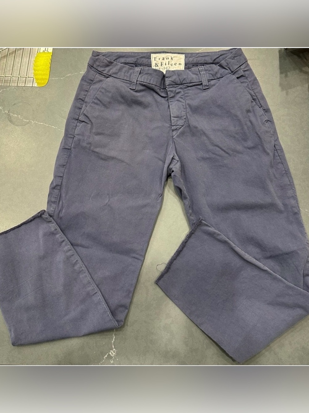 Frank & Eileen Wicklow pants. Size 4. Navy.